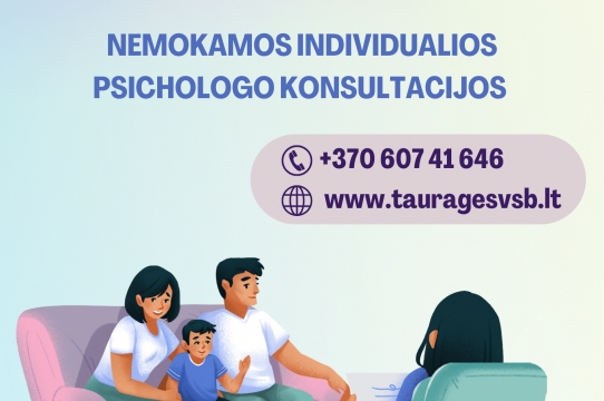 Pagalba yra - išdrįsk ateiti